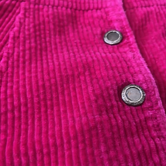 Girls corduroy overhaul pink dress - Picture 4 of 5